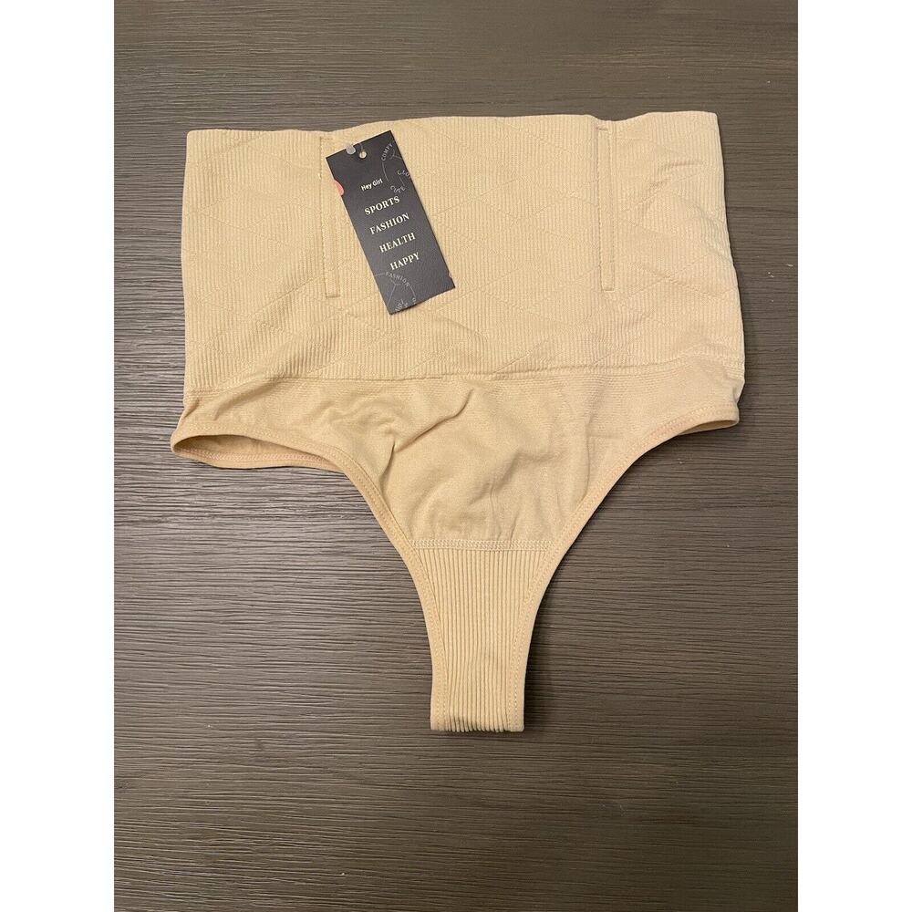 Werena Women’s Thong Shapewear Size Small Beige Waist Trainer